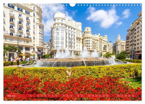 Produktbild: Zauberhaftes Valencia (Wandkalender 2026 DIN A3 quer), CALVENDO Monatskalender