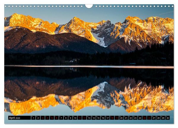 Produktbild: Berge. Alpenseen (Wandkalender 2026 DIN A3 quer), CALVENDO Monatskalender