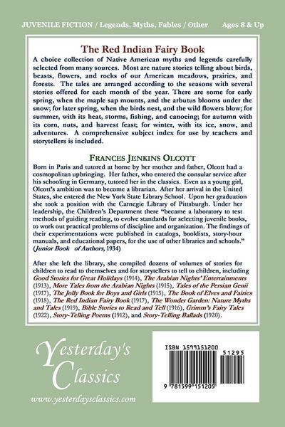 Produktbild: The Red Indian Fairy Book (Yesterday's Classics)