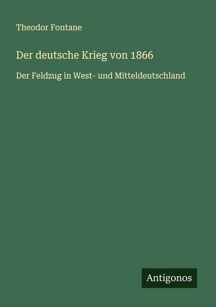 Produktbild: Der deutsche Krieg von 1866