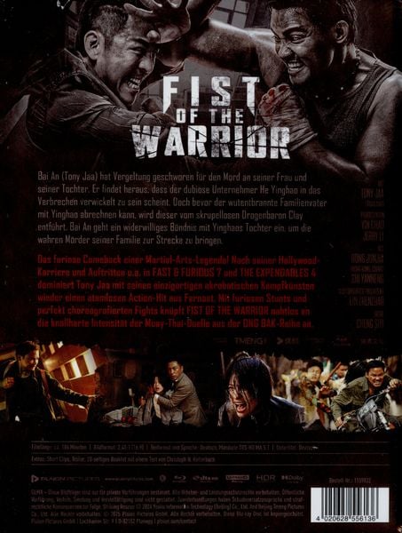 Produktbild: Fist of the Warrior - Mediabook (4K UHD + Blu-ray)