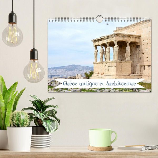 Produktbild: Gr&egrave;ce antique et Architecture (Calendrier mural 2027 DIN A4 vertical), CALVENDO calendrier mensuel