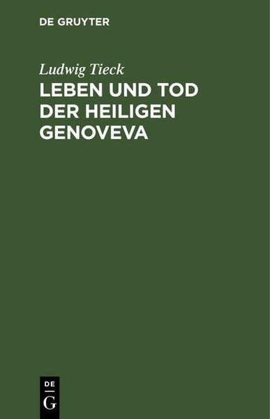 Produktbild: Leben und Tod der heiligen Genoveva