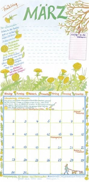 Kohwagner Merkkalender Mein buntes Jahr