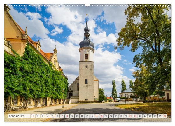 Produktbild: Riesa Impressionen (hochwertiger Premium Wandkalender 2026 DIN A2 quer), Kunstdruck in Hochglanz