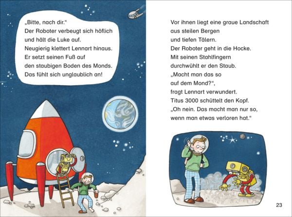 Produktbild: Duden Leseprofi &ndash; Lennart, Titus und die Reise zum Mars, 2. Klasse
