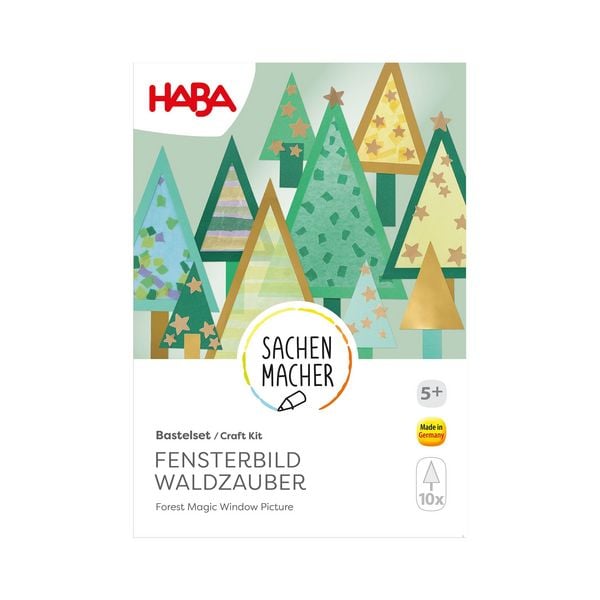 Produktbild: Bastelset - Fensterbild Waldzauber
