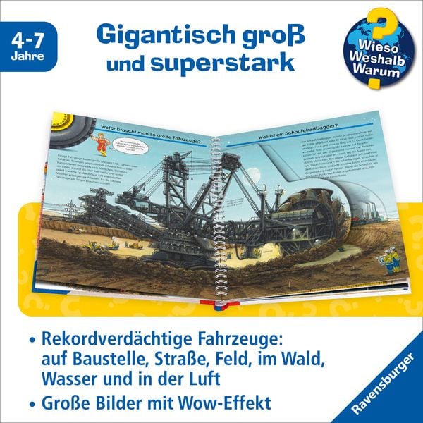 Wieso? Weshalb? Warum?, Band 6 - Wir entdecken die Riesenfahrzeuge