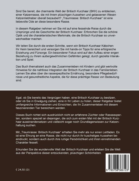 Produktbild: Traumrasse Britisch Kurzhaar