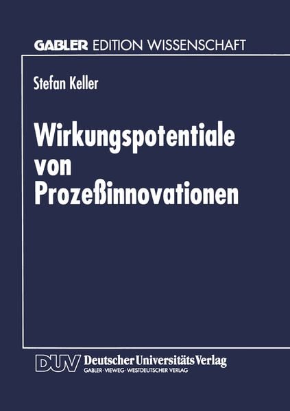 Produktbild: Wirkungspotentiale von Proze&szlig;innovationen