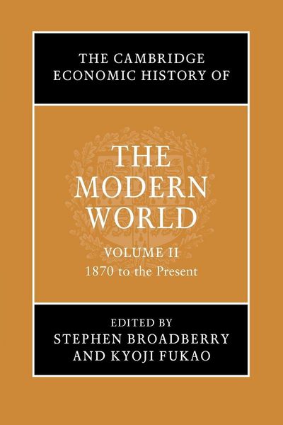 Produktbild: The Cambridge Economic History of the Modern World