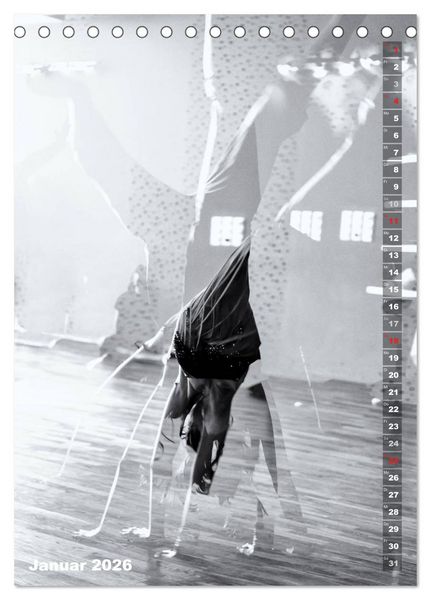 Produktbild: TANZ! (Tischkalender 2026 DIN A5 hoch), CALVENDO Monatskalender
