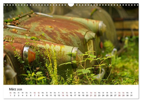 Produktbild: Rostende Legenden (Wandkalender 2026 DIN A3 quer), CALVENDO Monatskalender