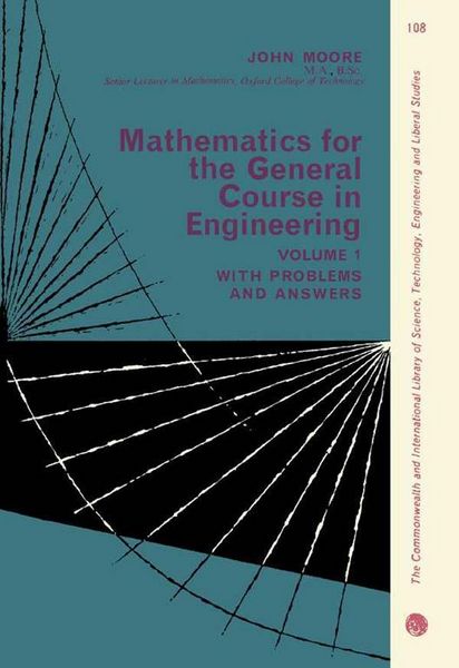 Produktbild: Mathematics for the General Course in Engineering