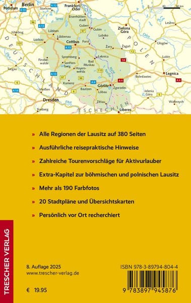Produktbild: TRESCHER Reisef&uuml;hrer Lausitz