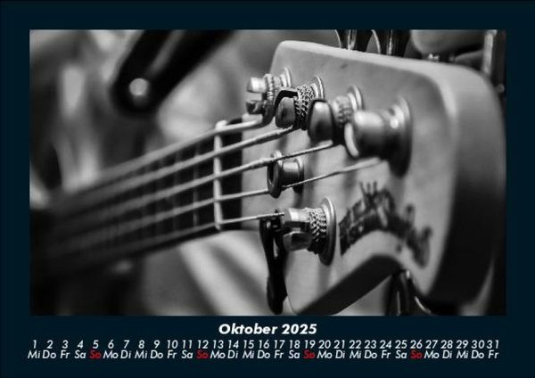 Produktbild: Musik 2025 Fotokalender DIN A5