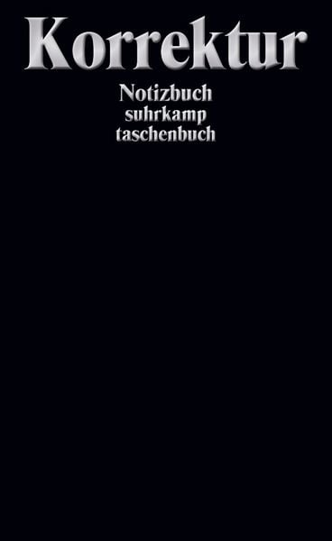 Notizbuch "Korrektur"