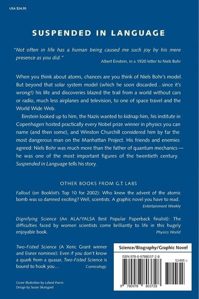 Produktbild: Suspended in Language: Niels Bohrs Life, Discoveries, and the Century He Shaped