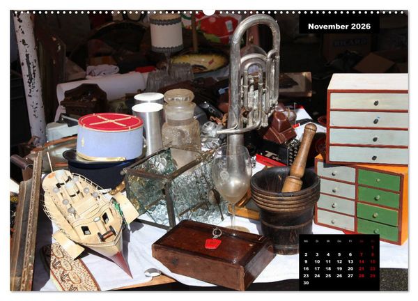 Produktbild: Tr&ouml;del, Flohmarkt & Antikes (Wandkalender 2026 DIN A2 quer), CALVENDO Monatskalender