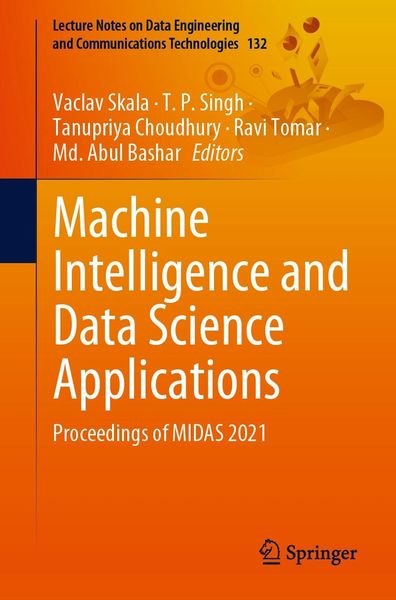 Produktbild: Machine Intelligence and Data Science Applications