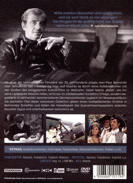 Produktbild: Jean-Paul Belmondo Collection [16 DVDs]