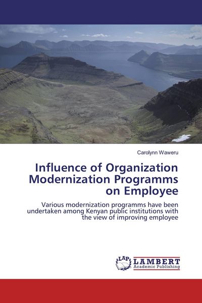 Produktbild: Influence of Organization Modernization Programms on Employee