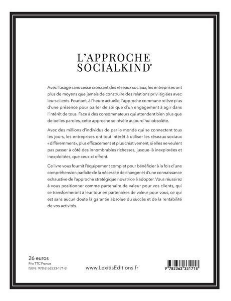 Produktbild: L'approche Socialkind Transformez votre business en une marque relationnelle