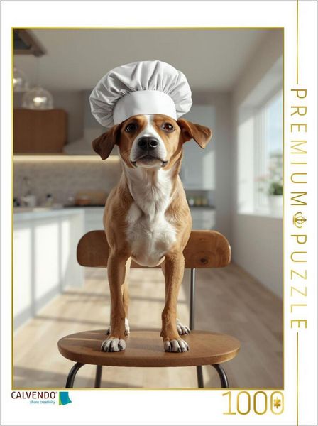 Produktbild: CALVENDO Puzzle Chef de Cuisine | 1000 Teile Lege-Gr&ouml;&szlig;e 64x48cm Foto-Puzzle f&uuml;r gl&uuml;ckliche Stunden