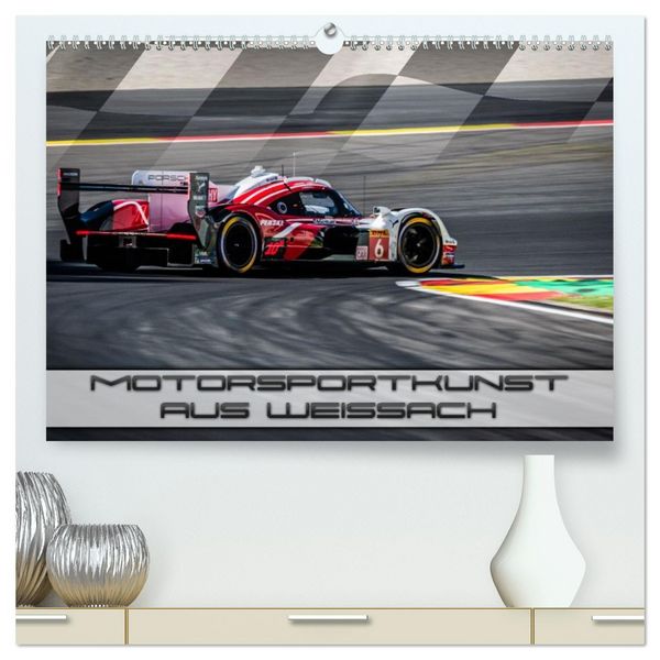 Produktbild: Motorsportkunst aus Weissach (hochwertiger Premium Wandkalender 2026 DIN A2 quer), Kunstdruck in Hochglanz