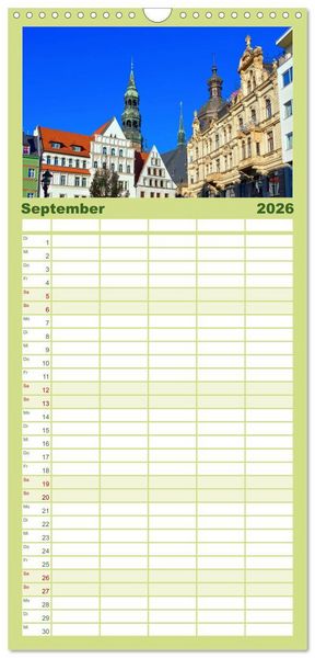 Produktbild: Familienplaner 2026 - Zwickau - Stadt an der Mulde mit 5 Spalten (Wandkalender, 21 x 45 cm) CALVENDO