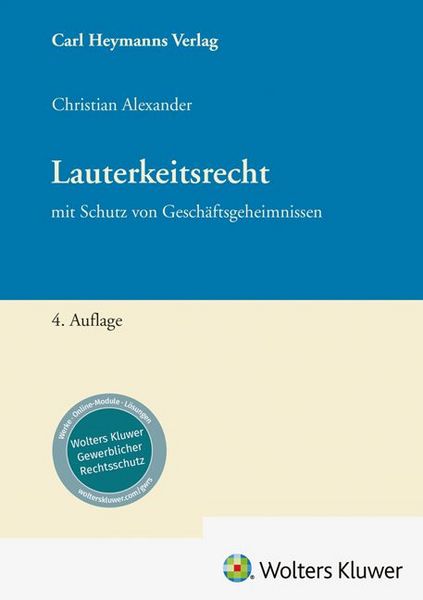 Produktbild: Lauterkeitsrecht