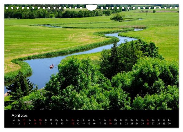 Produktbild: Wasserwandern in Mecklenburg-Vorpommern (Wandkalender 2026 DIN A4 quer), CALVENDO Monatskalender