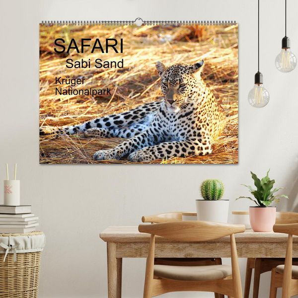 Produktbild: Safari / Afrika (Wandkalender 2026 DIN A2 quer), CALVENDO Monatskalender