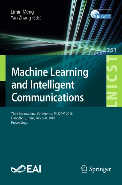 Produktbild: Machine Learning and Intelligent Communications