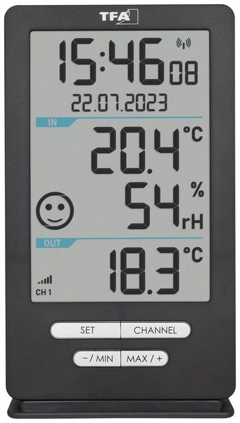 Produktbild: TFA Funk-Thermometer XENA HOME