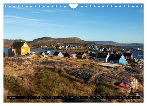 Produktbild: GR&Ouml;NLAND Eisfjord und Diskobucht (Wandkalender 2026 DIN A4 quer), CALVENDO Monatskalender