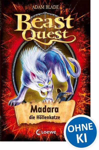 Produktbild: Beast Quest (Band 40) - Madara, die H&ouml;llenkatze