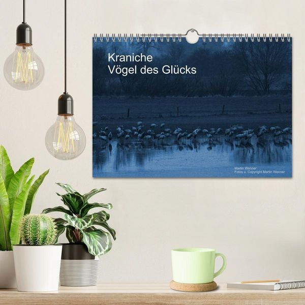 Produktbild: Kraniche (Wandkalender 2026 DIN A4 quer), CALVENDO Monatskalender