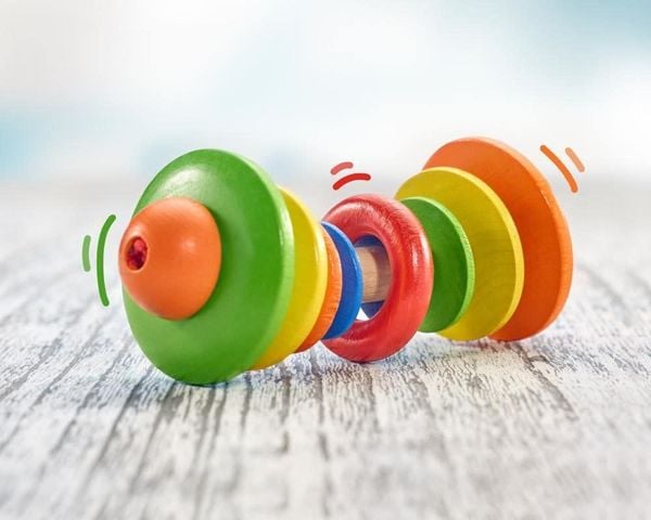 Produktbild: Schmidt Spiele - Selecta - Tondelli, rollender Greifling, 12 cm