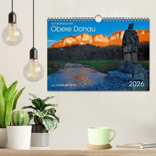 Produktbild: Kulturlandschaft Obere Donau (Wandkalender 2026 DIN A4 quer), CALVENDO Monatskalender