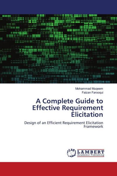 Produktbild: A Complete Guide to Effective Requirement Elicitation