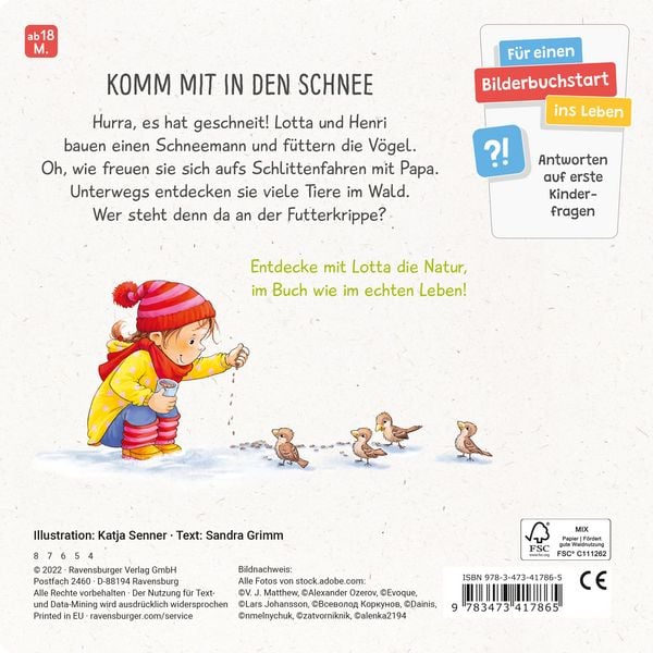 Produktbild: Lotta entdeckt die Welt: Im Winter