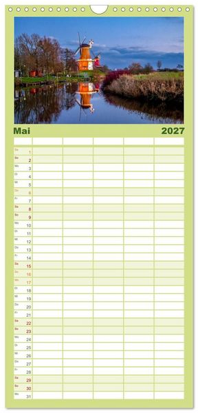 Produktbild: Familienplaner 2027 - Greetsiel und Umzu mit 5 Spalten (Wandkalender, 21 x 45 cm) CALVENDO