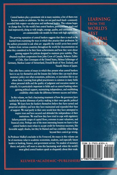 Produktbild: Learning from the World&rsquo;s Best Central Bankers
