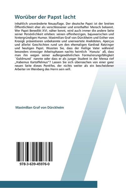 Produktbild: Wor&uuml;ber der Papst lacht