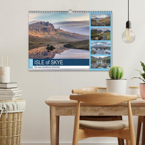 Produktbild: Isle of Skye, die raue schottische Sch&ouml;nheit (Wandkalender 2026 DIN A3 quer), CALVENDO Monatskalender