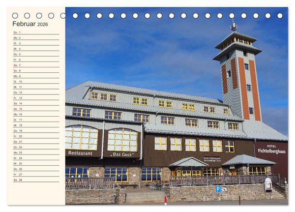 Produktbild: Vom Erzgebirge bis Neuseenland - Impressionen aus Sachsen (Tischkalender 2026 DIN A5 quer), CALVENDO Monatskalender