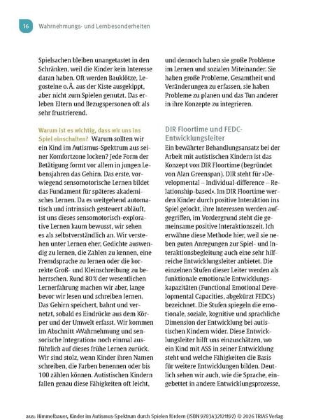 Produktbild: Kinder im Autismus-Spektrum durch Spielen f&ouml;rdern