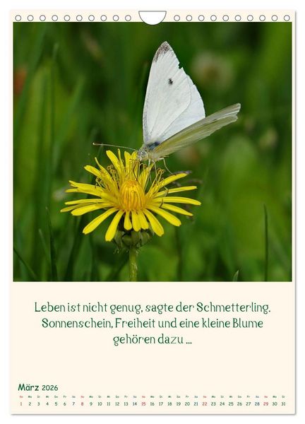 Produktbild: Mit Blumen durchs Jahr (Wandkalender 2026 DIN A4 hoch), CALVENDO Monatskalender