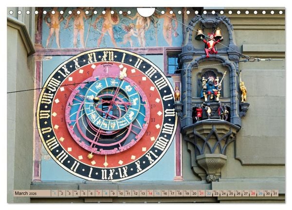 Produktbild: Amazing Berne - Switzerland (Wall Calendar 2026 DIN A4 landscape), CALVENDO 12 Month Wall Calendar